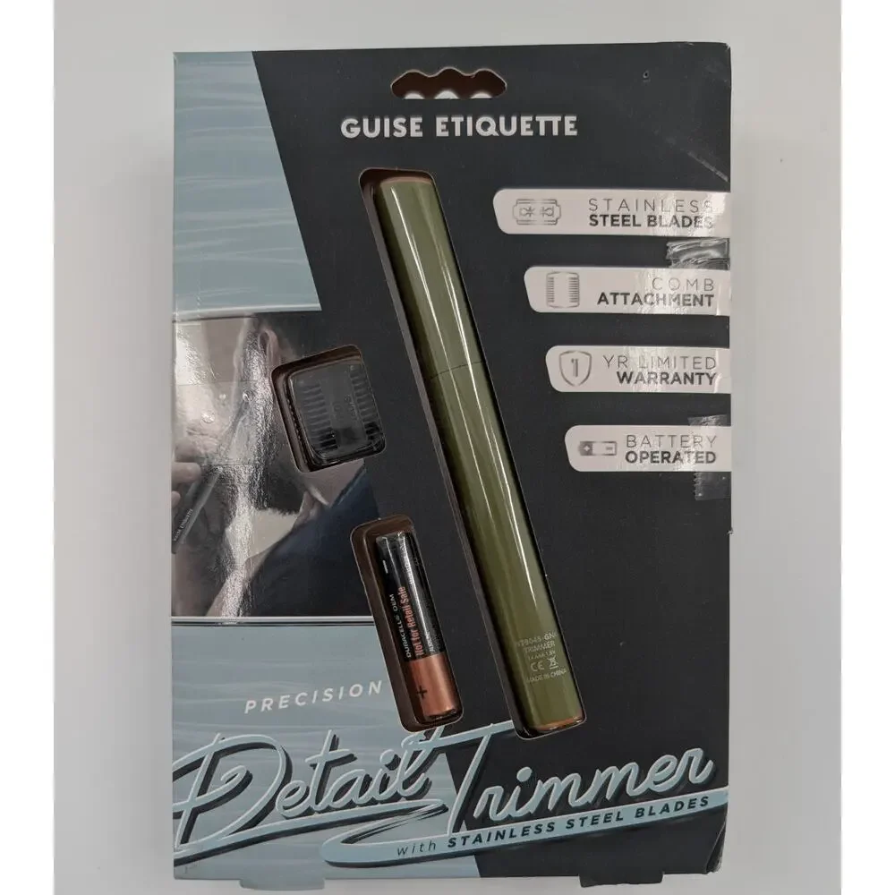 Guise Etiquette Precision Detail Trimmer Stainless Steel Blades